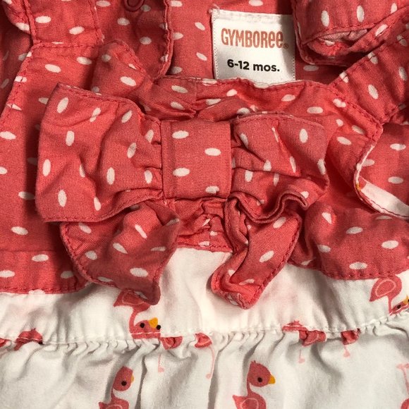 Summer Gymboree flamingo flair 2 pc bloomer set - Picture 5 of 12